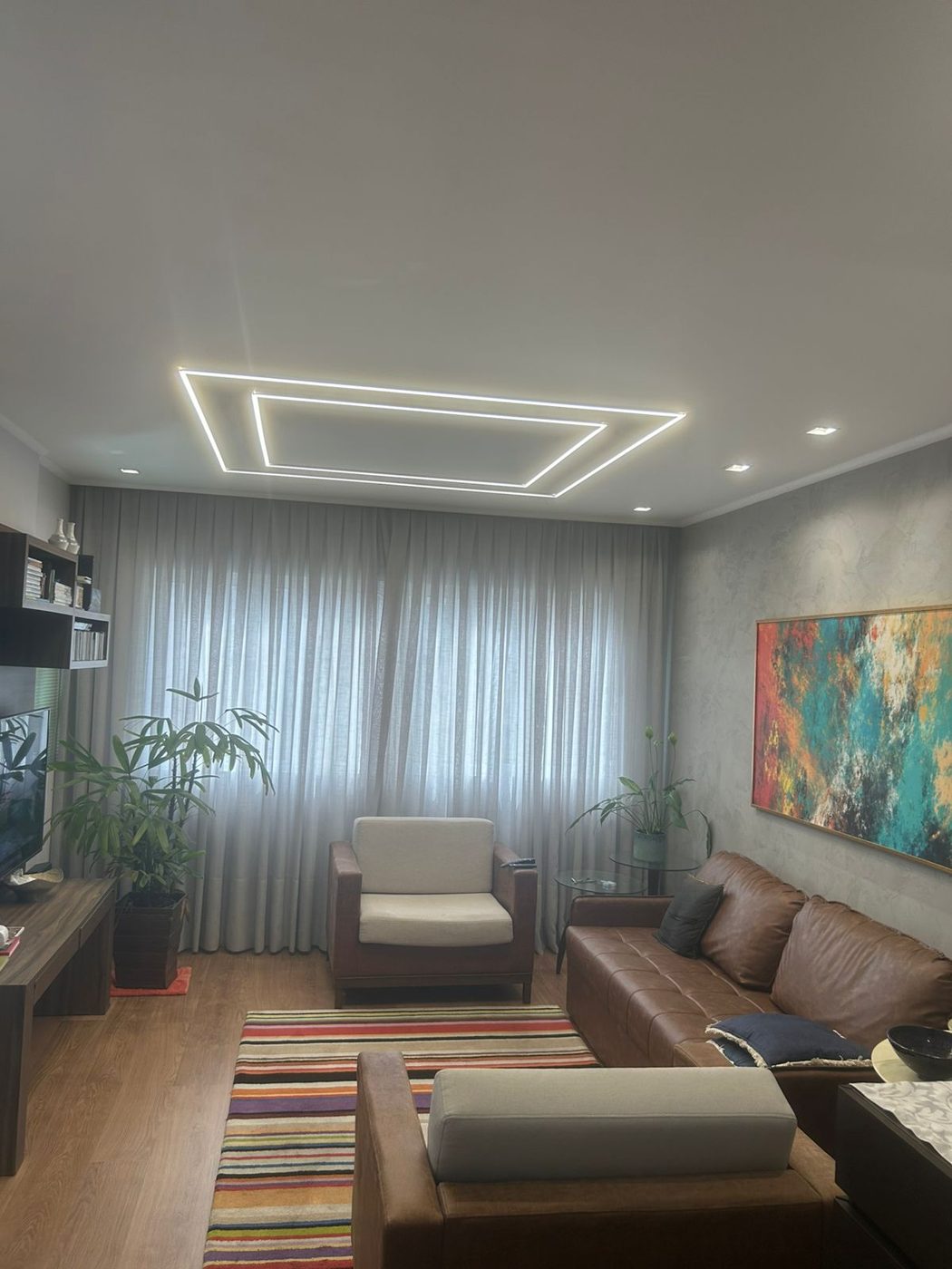 Iluminação geral da sala
