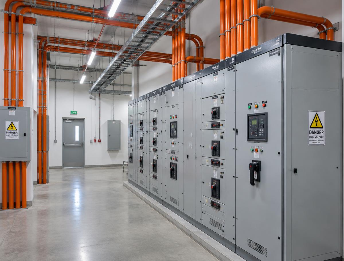 Quadros elétricos e infraestrutura